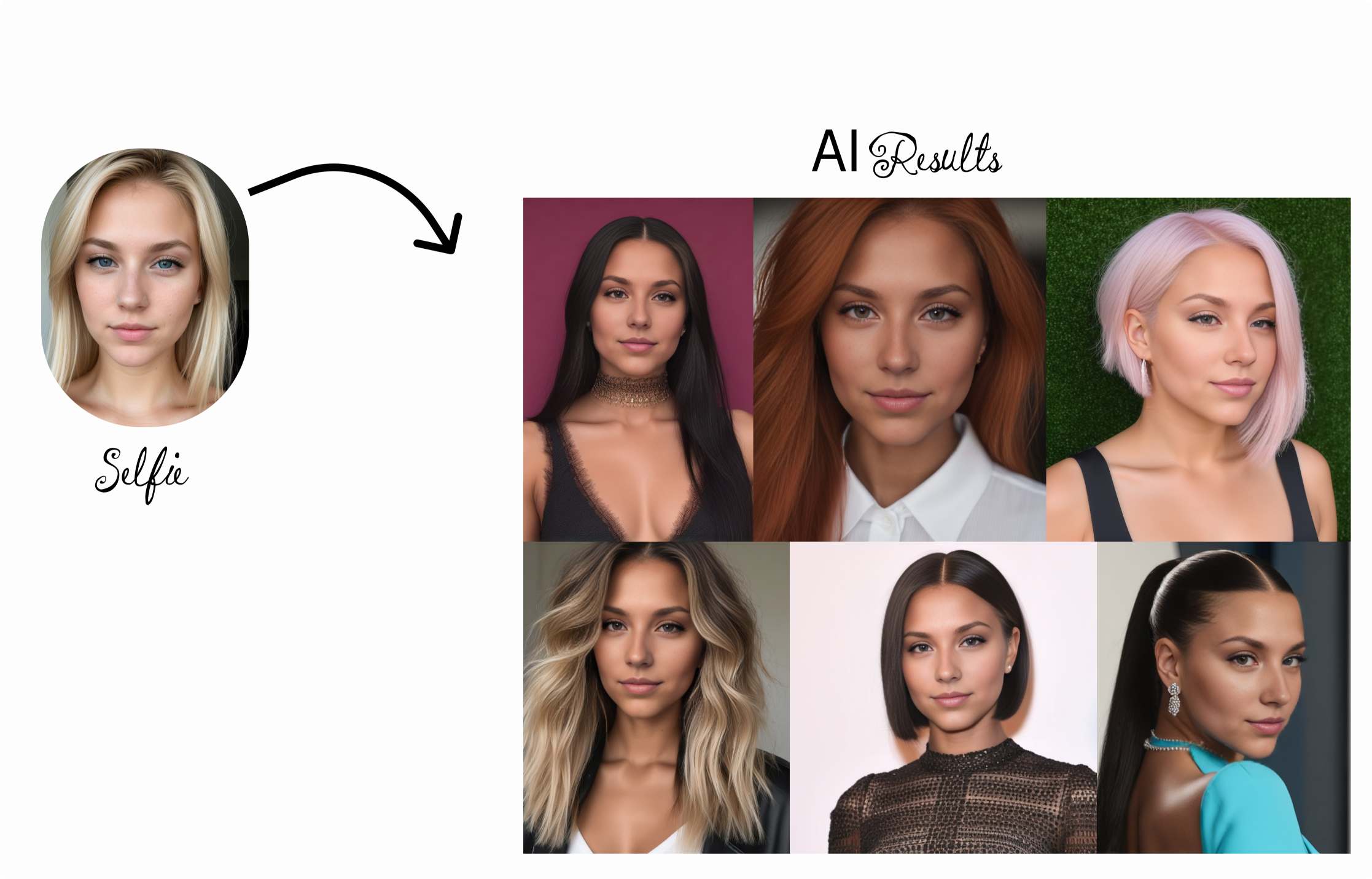 Try a bob cut for yourself with AI